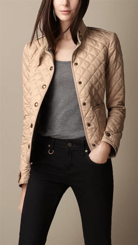 burberry quilted jacket womens|quilted Burberry jacket outlet store.